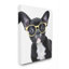 Reproduction d’art graphique « Puppy Dog Français Bulldog glasses » par Ziwei Li-impression