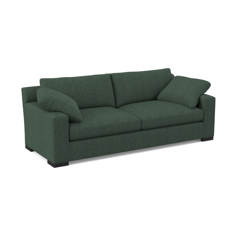 Morgan Sofa, Vintage Ebony, Margaret Tangelo Polyester Blend