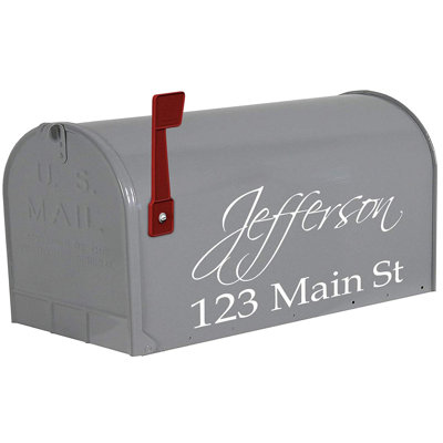 Housse de boîte aux lettres personnalisée autocollant