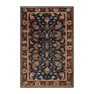 Machine Washable Art Deco Gray Area Rug