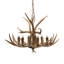 Escher Vintage Antler Retro Deer Horn 6 Light Chandelier Ceiling Home Decoration