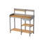 Banc de rempotage polyvalent en bois pour la maison, les loisirs et le rangement
