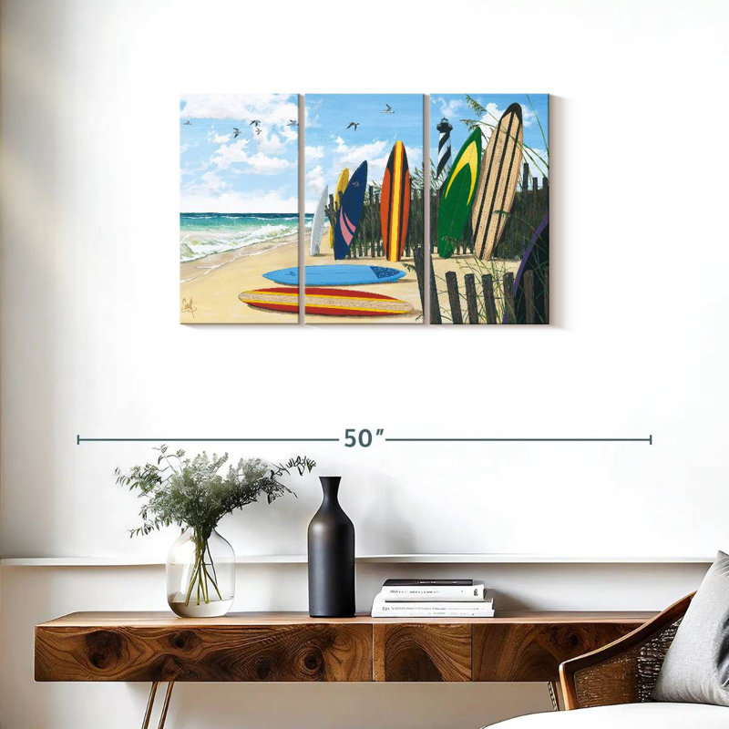 Senne Surf Boards, 20" H x 33" W