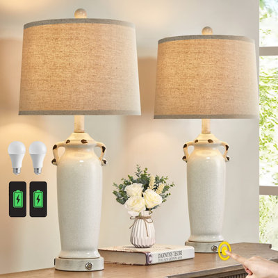Lampe de bureau en céramique
