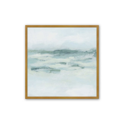 Gentle Aqua Ocean I Print
