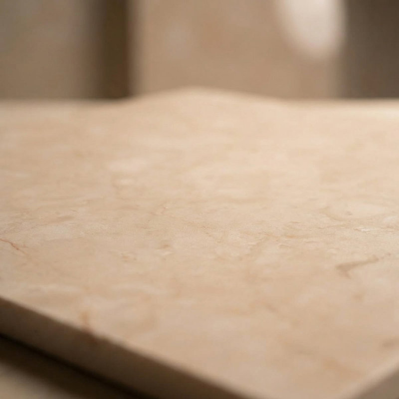 Turkish Marfil Honed 24x24 Marble Tile