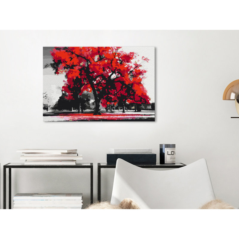 Paint By Numbers Kit - Expressive Tree