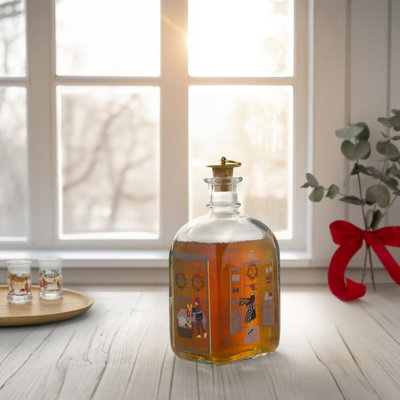 Bouteille de Noël Holmegaard 2024 24,7 oz