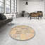 Tapis crème/brun/gris/zone contemporaine-392067693