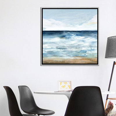 «Blue Ocean I» par Isabelle Z - reproduction d'art