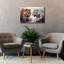«Epic Graffiti», «Wild Life Of Predators In Watercolor 10» par Momart, art mural sur toile-106415111