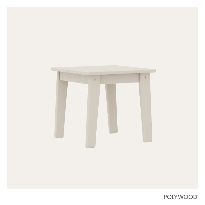 Lakeside End Table, Cream