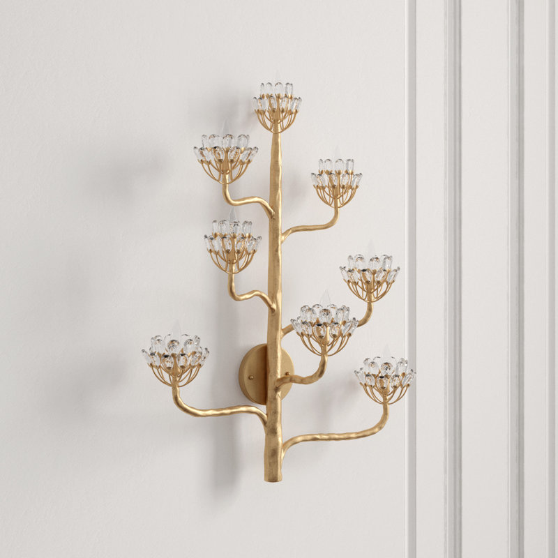 Marjorie Skouras Agave Americana 8 - Light Candle Wall Light