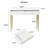 Vanity Dressing Table with Storage Space