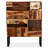 vidaXL Sideboard Brown Solid Acacia Wood 39.4x11.8x51.2 in Sideboard-1517636351