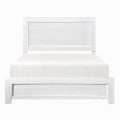 Panel Bed Wooden Bedroom Furniture