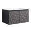 Meuble-lavabo mural flottant 30 po avec lavabo en céramique et porte d'armoire à fermeture en douceur, ensemble KD