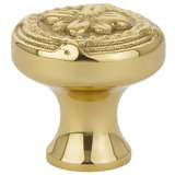 Oversized Ribbon and Reed 1 1/4" Diameter Mushroom Knob