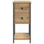 Bedside Cabinet 32 X 42 X 70 Cm Engineered Wood-1481131289