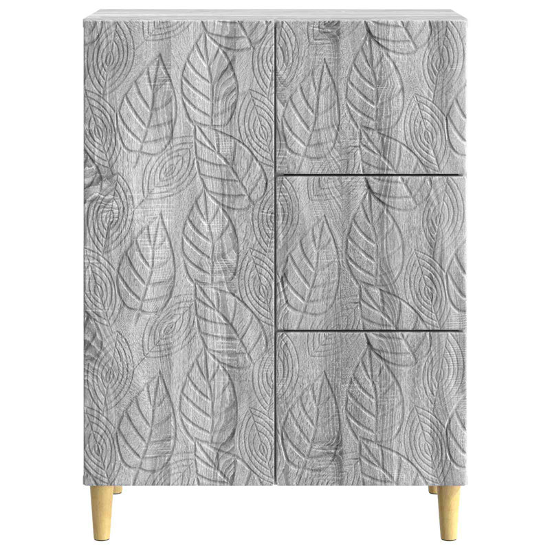 66 cm W Sideboard, Grey Sonoma