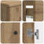Bathroom Storage Furniture Set