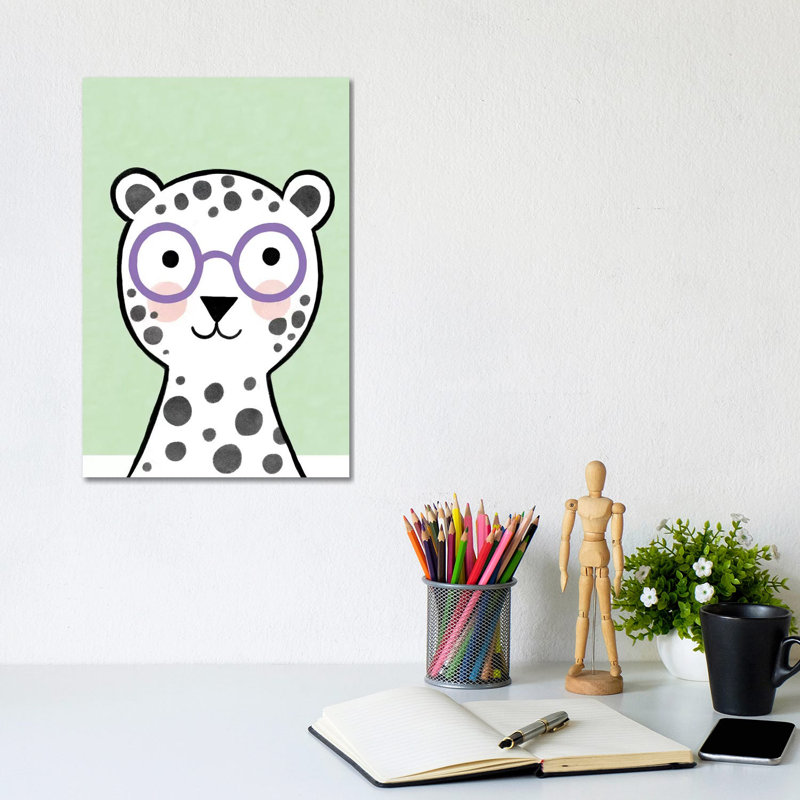 Baby Colourful Glasses I by Natalie Miles - Wrapped Canvas Painting, 20.32 cm H x 30.48 cm W