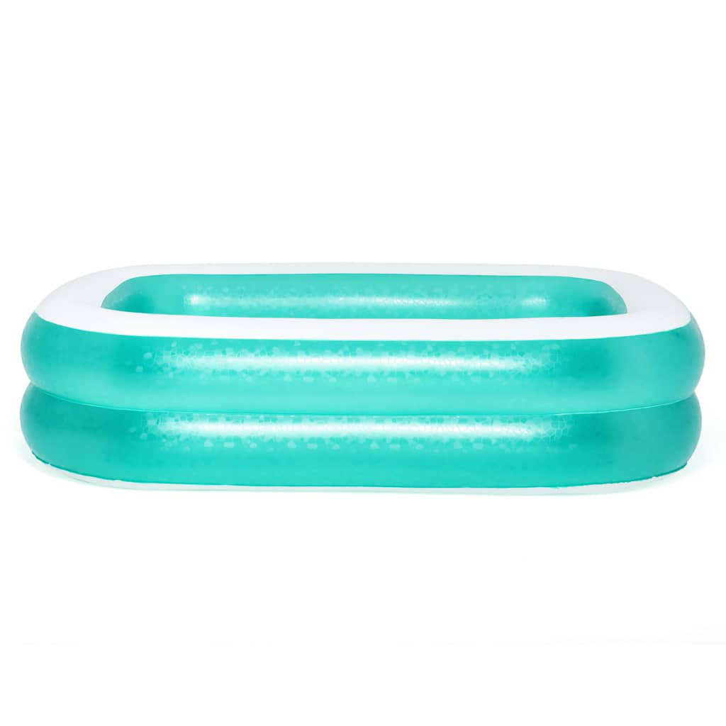 Bestway Inflatable Family Rectangular Pool - Green - Image 5