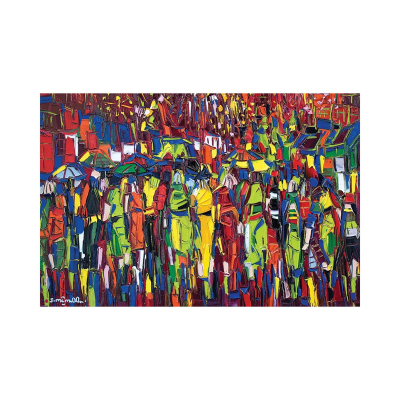 Holiday by Joachim Mcmillan - Wrapped Canvas Print