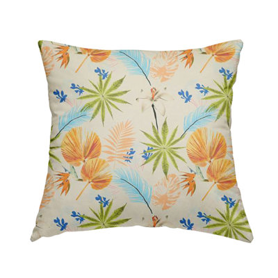 Bartlum Floral Rectangular Throw Cushion