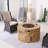 2-Person Outdoor Seating Group With Firepit-560863454-560863455