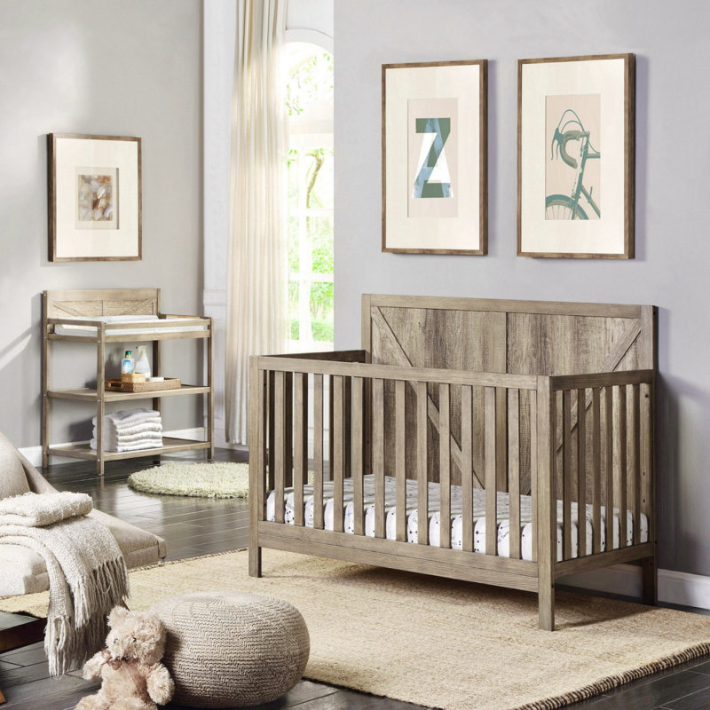 Barnside Changing Table, Vintage Chestnut