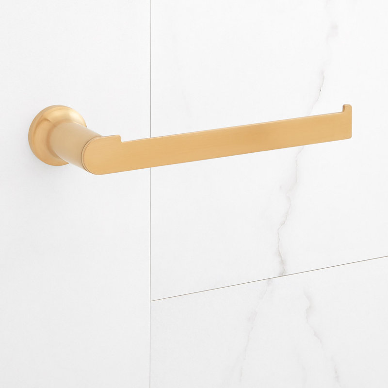 Berwyn Towel Ring, Brushed Gold