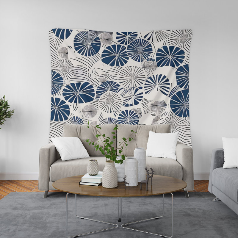 Tapisserie murale, H 88 po x l 104 po
