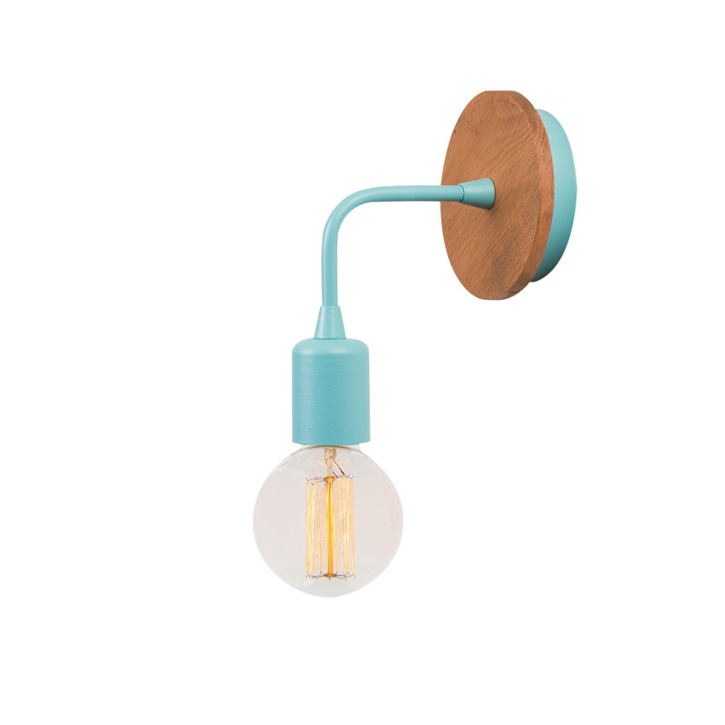 Armed Sconce, Turquoise