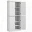 Garde-manger autoportant avec portes et tablettes pour rangement de cuisine | Idée de cadeau-1702288202