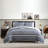 Eddie Bauer Shelton Fair Isle Plush Reversible Comforter Set-100703486-100703485