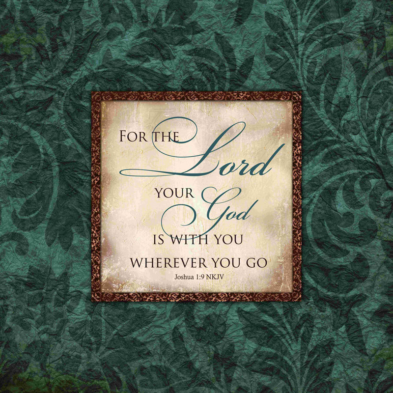 «The Lord Your God 2», impression sur toile tendue, L 20 po x H 20 po