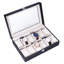 Boîte de rangement en cuir 12 compartiments à ouverture supérieure-1399264329