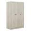 Armoire à 3 portes avec tablettes