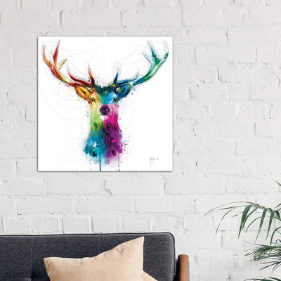 Free And Wild by Patrice Murciano - Wrapped Canvas Print