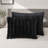 Soft Faux Fur Ribbed Comforter Set with Matching Shams