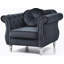 Chaise avec accoudoirs évasés chic Chic-1313103674