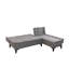Canapé modulaire d'angle rembourré 88,6 po Sky-1732536105
