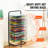 Art Drying Rack 25 Removable Shelves Paint Drying Rack With 4 Wheels Blue-761438412