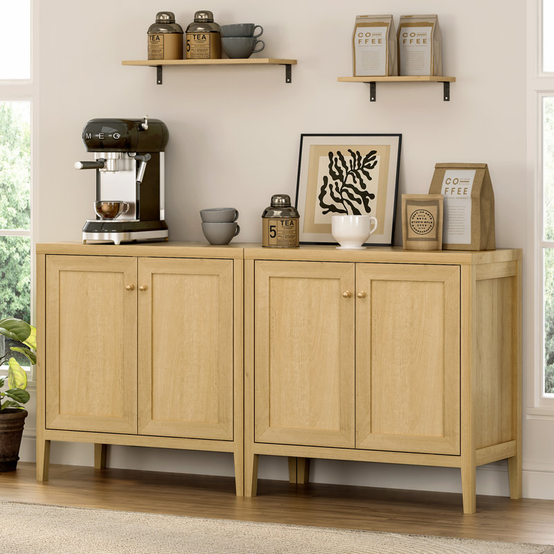 Buffet décoratif Holtman, Chêne naturel, 2