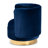 Krishaun Velvet Swivel Barrel Chair-1150421157