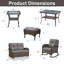 Ensemble de conversation d'extérieur en osier 7 pièces avec chaises berçantes et repose-pieds-1430521817-1430521818