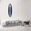 Oliver Gal French Surfboard Navy Fashion - Die-Cut Acrylic Glass Wall Art Sculpture