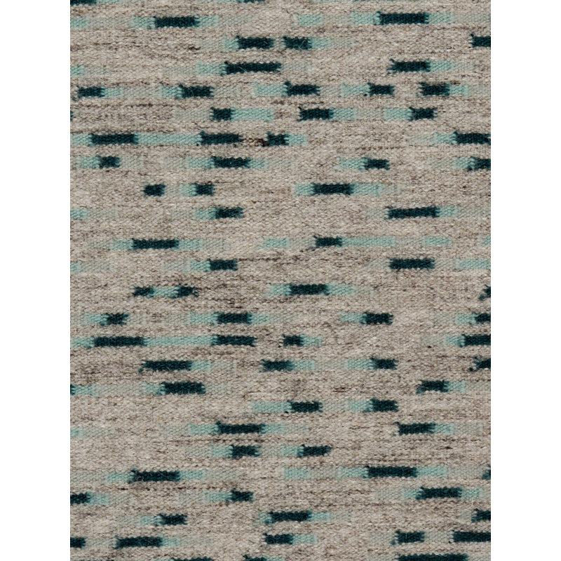 Polka Dots Area Rug in Aqua/Green