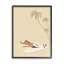 «Au-482-Giclee Beige Summer Sunbathing Girl» par Birch & Ink, impression-88104539-88104541